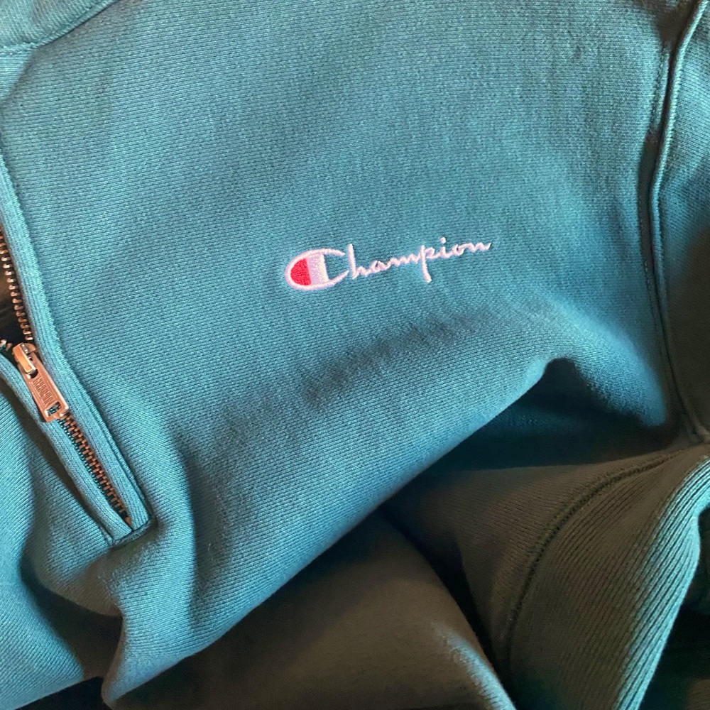 Oversized half zip sweater